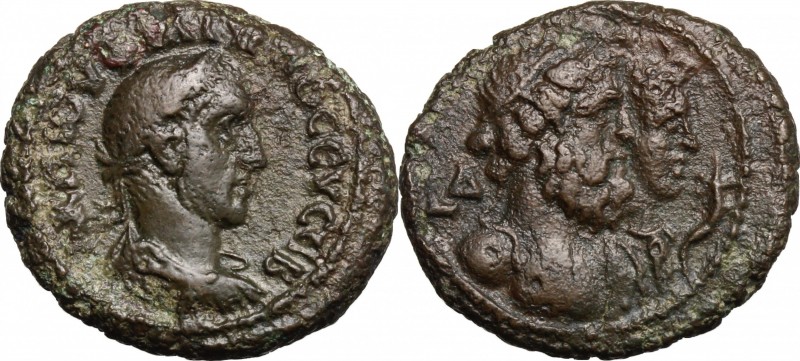 Philip I (244-249). BI Tetradrachm, Alexandria mint, 246-247. D/ Bust right, lau...