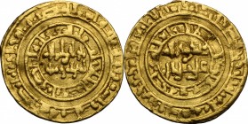 Egypt. Al Hakim Abu Al Ali Al Mansur (996-1021) (AH 386-411). AV Dinar AH 394 = 1003. Mitchner 552. AV. g. 4.06 mm. 21.00 VF.