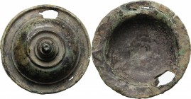 Bronze decorative element. Roman period, 1st-3rd century AD. 52 mm. 37.03 g.