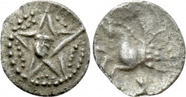 CENTRAL EUROPE. Boii. Obol (1st century BC). "Star/Pegasos" type.