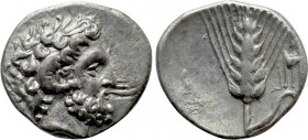 LUCANIA. Metapontion. Diobol (Circa 325-275 BC).