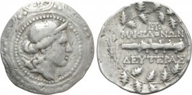 MACEDON UNDER ROMAN  PROTECTORATE. Second Meris. Tetradrachm (Circa 167-148 BC). Thessalonika.