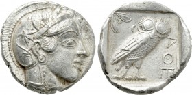ATTICA. Athens. Tetradrachm (Circa 454-404 BC). Contemporary eastern imitation.