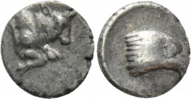 ASIA MINOR. Uncertain. Tetartemorion (5th century BC).