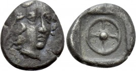 TROAS. Gargara. Hemiobol (5th century BC).