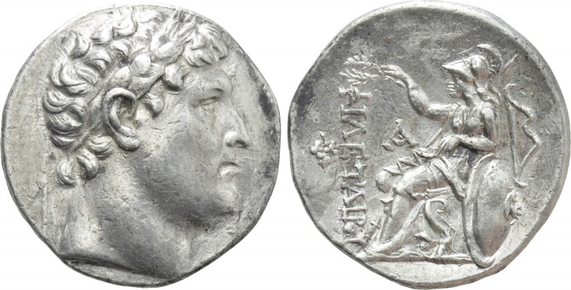 KINGS OF PERGAMON. Eumenes I (263-241 BC). Tetradrachm. Pergamon. In the name of...