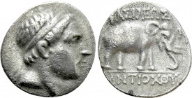 SELEUKID KINGDOM. Antiochos III 'the Great' (222-187 BC). Drachm. Uncertain mint, possibly Apameia on the Orontes.