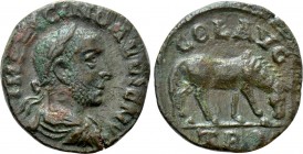 TROAS. Alexandria. Gallienus (253-268). Ae As.