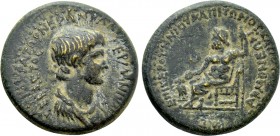 PHRYGIA. Acmonea. Nero (54-68). L. Servenius Capito & Julia Severa, magistrates.