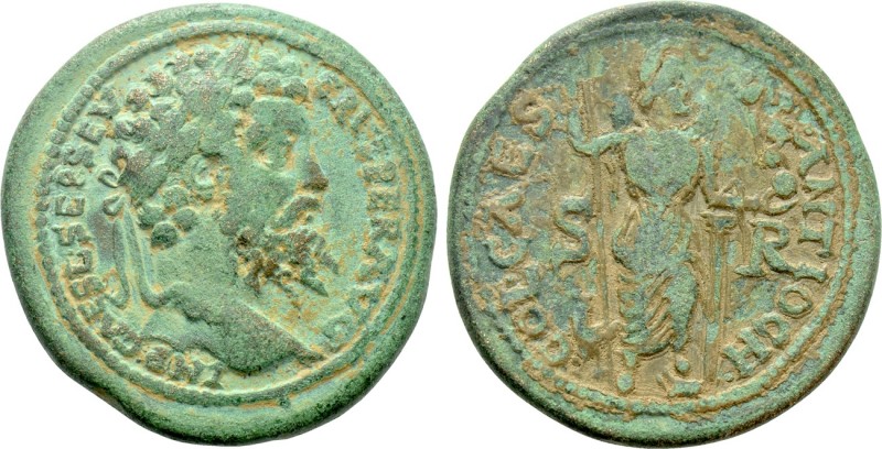 PISIDIA. Antioch. Septimius Severus (193-211). Ae. 

Obv: IMP CAES L SEP SEVER...