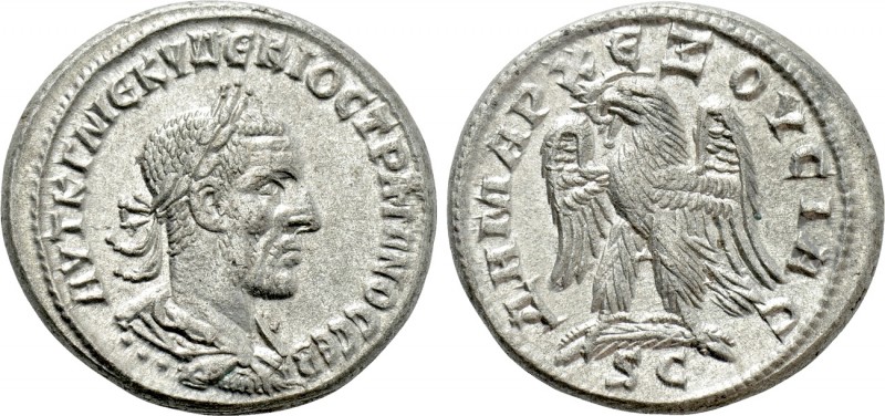 SELEUCIS & PIERIA. Antioch. Trajanus Decius (249-251). Tetradrachm. 

Obv: ΑYΤ...