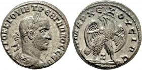 SELEUCIS & PIERIA. Antioch. Trebonianus Gallus (251-253). Tetradrachm.