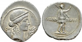 OCTAVIAN (30-29 BC). Denarius. Uncertain Italian mint, possibly Rome.