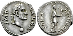 GALBA (68-69). Denarius. Tarraco.
