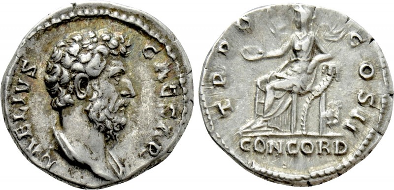 AELIUS (Caesar, 136-138). Denarius. Rome.

Obv: L AELIVS CAESAR.
Bareheaded b...