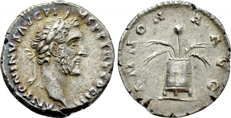 ANTONINUS PIUS (138-161). Denarius. Rome. 

Obv: ANTONINVS AVG PIVS P P TR P C...