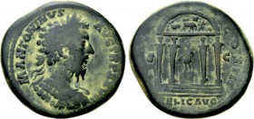MARCUS AURELIUS (161-180). Sestertius. Rome.
