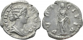 LUCILLA (Augusta, 164-182). Denarius. Rome.