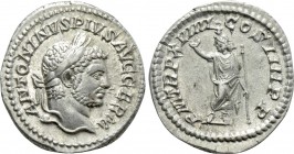 CARACALLA (198-217). Denarius. Rome.