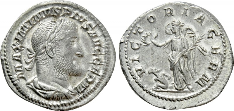 MAXIMINUS THRAX (235-238). Denarius. Rome. 

Obv: MAXIMINVS PIVS AVG GERM. 
L...