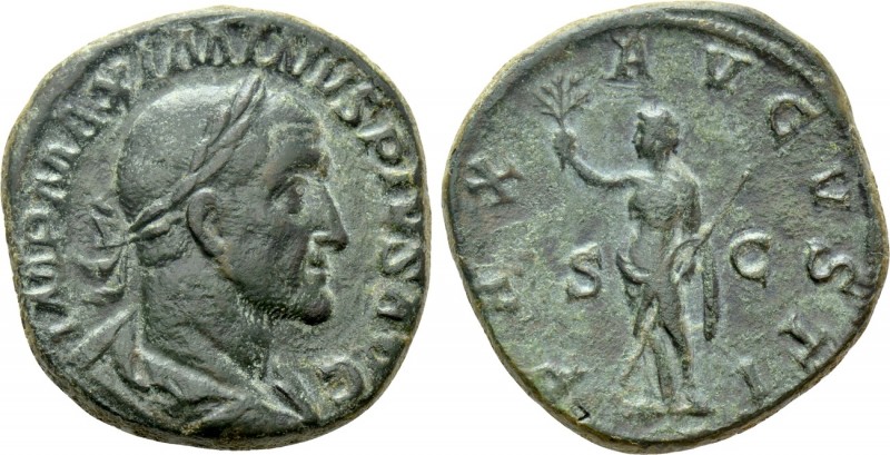 MAXIMINUS THRAX (235-238). Sestertius. Rome. 

Obv: IMP MAXIMINVS PIVS AVG. 
...