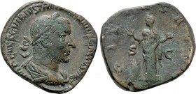 TREBONIANUS GALLUS (252-253). Sestertius. Rome.
