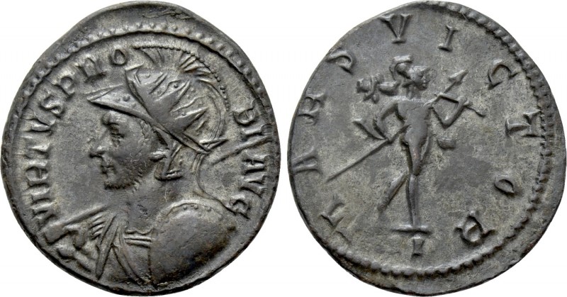 PROBUS (276-282). Antoninianus. Lugdunum. 

Obv: VIRTVS PROBI AVG. 
Helmeted,...