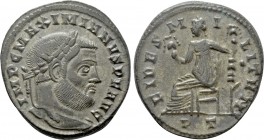 MAXIMIANUS HERCULIUS (286-305). Follis. Ticinum.