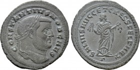 CONSTANTIUS I (Caesar, 293-305). Follis. Carthago.