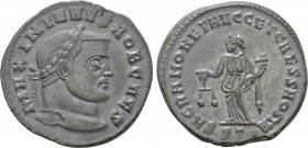 GALERIUS (305-311). Follis. Ticinum.