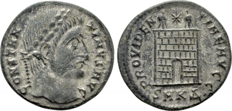 CONSTANTINE I THE GREAT (307/10-337). Follis. Cyzicus. 

Obv: CONSTANTINVS AVG...