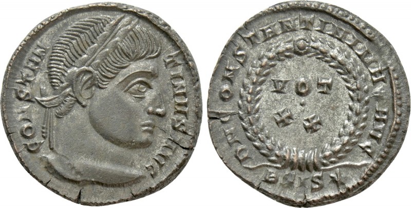 CONSTANTINE I THE GREAT (307/10-337). Follis. Siscia. 

Obv: CONSTANTINVS AVG....