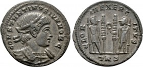 CONSTANTINE II (Caesar, 316-337). Follis. Treveri.