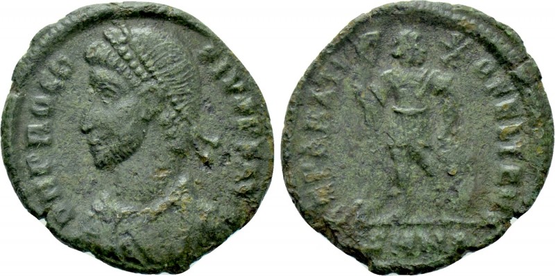 PROCOPIUS (365-366). Follis. Nicomedia. 

Obv: D N PROCOPIVS P F AVG. 
Perl-d...