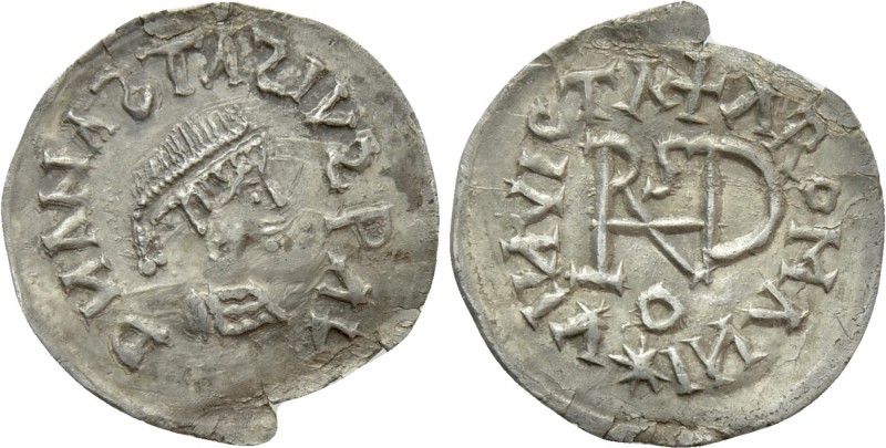 GEPIDS. Theodoric (489-526). 1/4 Siliqua. Sirmium. In the name of Byzantine empe...