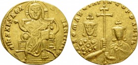 ROMANUS I LECAPENUS (920-944). GOLD Solidus. Constantinople.