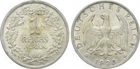 GERMANY. Weimar Republic. 1 Reichsmark (1925 A). Berlin.