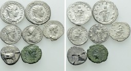 7 Roman and Greek Coins.