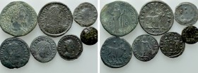 7 Roman and Greek Coins; All Tooled!.