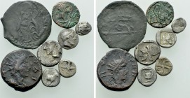 8 Greek, Roman and Medieval Coins.