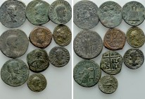 10 Roman and Byzantine Coins.