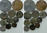 11 Byzantine, Medieval and Modern Coins.