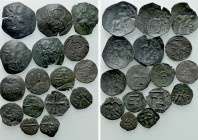 18 Bulgarian Medieval Coins.