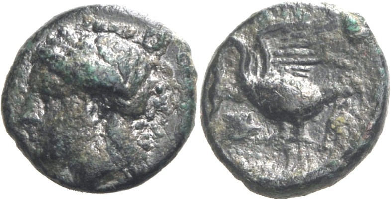 IONIEN. 
STÄDTE. 
KLAZOMENAI (bei Burla). AE-Chalkus 11mm (386/330 v.Chr.) 1,2...