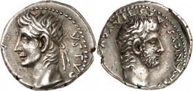 KAPPADOKIEN. 
KAISAREIA am Argaios (Kayseri). 
Germanicus, Vater des Caligula. Drachme (37-38) 3,90g. Kopf mit Strahlenkrone n. l. [DIVVS A]VGVSTVS ...