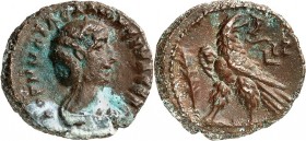 ÄGYPTEN. 
ALEXANDREIA (al-Isqandariyah). 
Salonina, Gemahlin des Gallienus 253-268. AE-Stater ("13"=265/266) 9,36g. Drapierte Büste mit Diadem n. r....