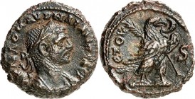 ÄGYPTEN. 
ALEXANDREIA (al-Isqandariyah). 
Aurelianus 270-275. AE-Stater ("6"= 274/275) 6,57g. Panzerbüste m. Lkr. n.r. A&nbsp;K L D OM AVPH LIANOC C...