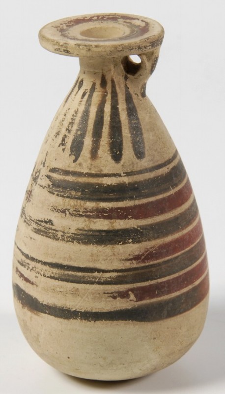 OBJEKTE AUS TON. 
GEFÄSSE. 
Griechische Keramik. Alabastron, korinthisch ca. 6...