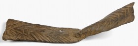 AFRIKA. 
AFRIKANISCHES EISENGELD. "Purr-purr", Nigeria 2cm x 4,5cm 103g. .