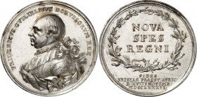 Brandenburg-Preussen. 
Friedrich Wilhelm II. 1786-1797. Medaille 1786 (v.&nbsp;D.F.Loos) a. d. Huldigung Ostfrieslands zu AURICH. am 18.&nbsp;Novembe...